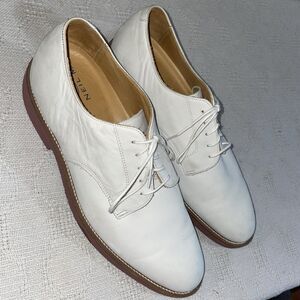 Neil M. Men’s Dress Oxfords Size 13 M Ivory Leather Going Out Party Fun